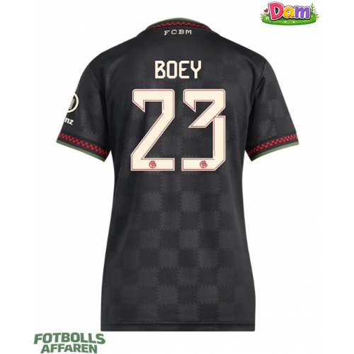 Bayern Munich Sacha Boey #23 Tredje Tröja Kvinnor 2025-26 Kortärmad